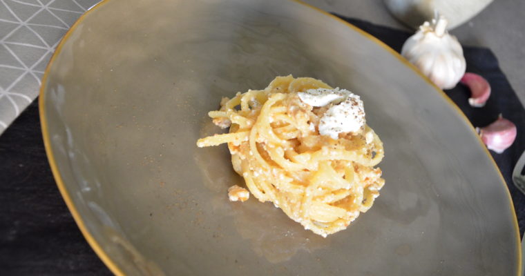 LINGUINE RICOTTA E NOCI