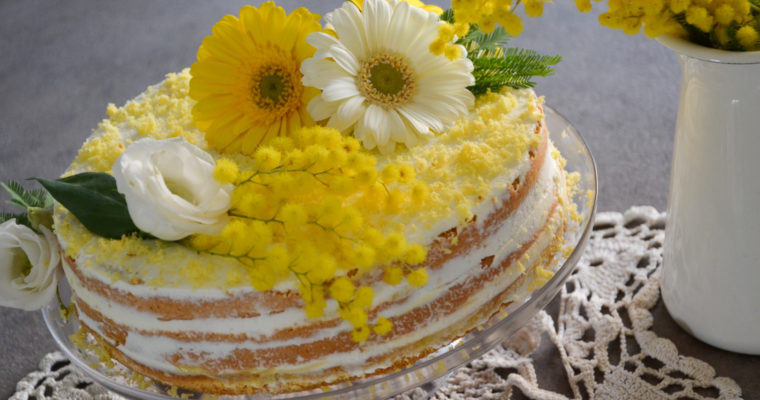 MIMOSA NAKED CAKE