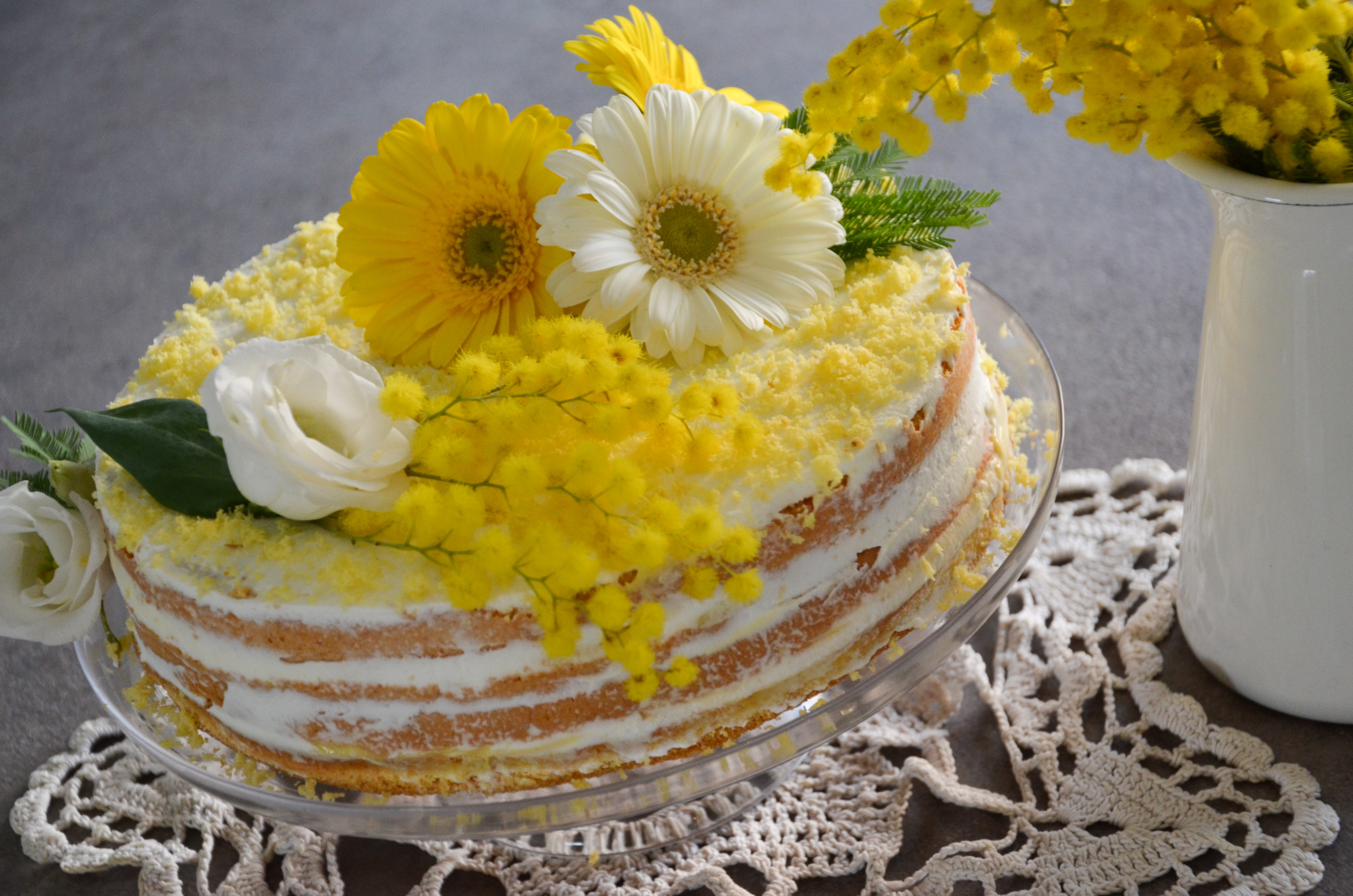 MIMOSA NAKED CAKE