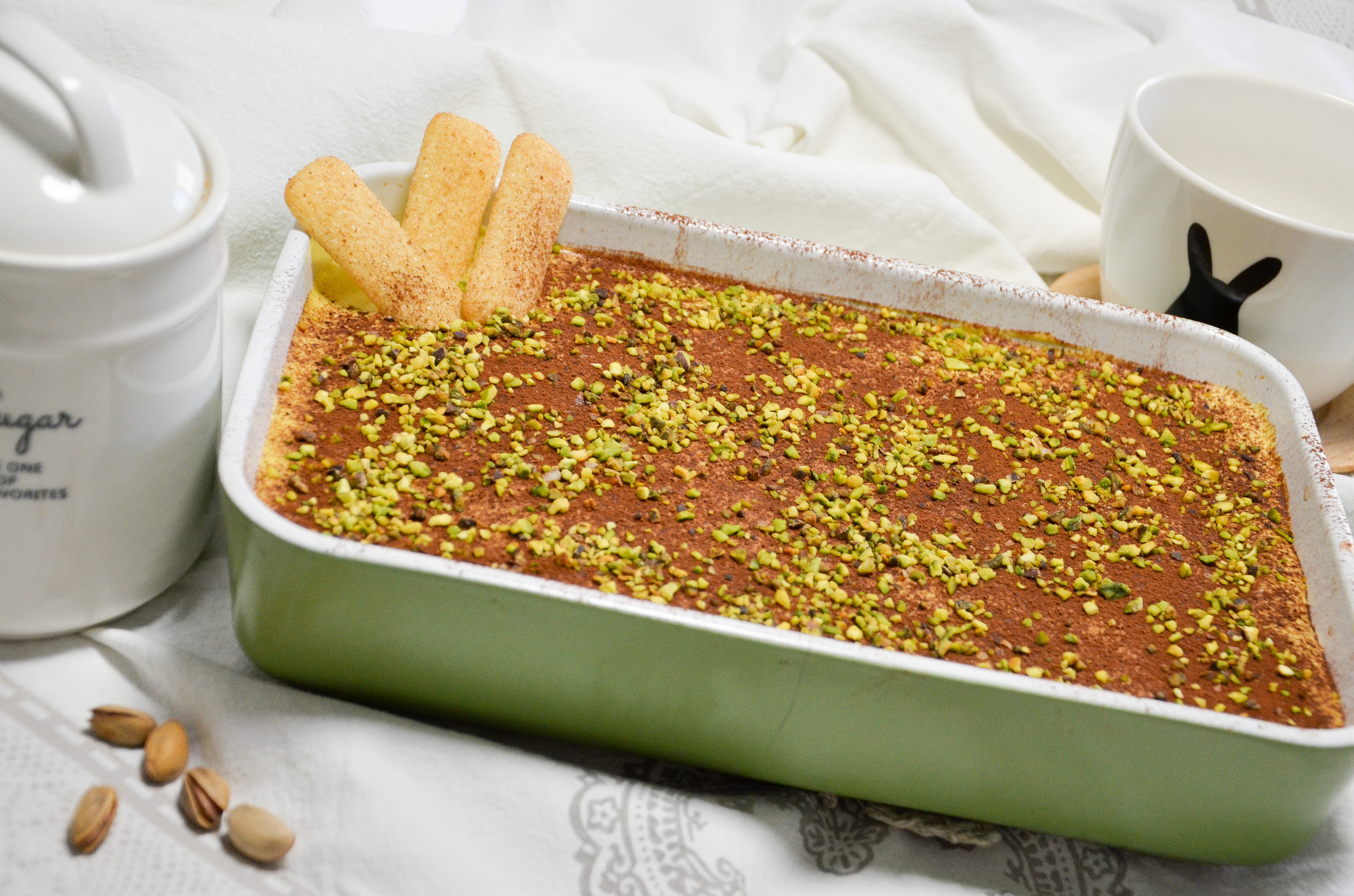 TIRAMISU AL PISTACCHIO DI BRONTE DOP