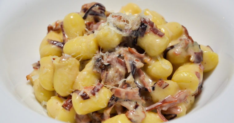 GNOCCHI RADICCHIO & SPECK