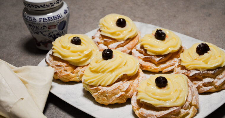 ZEPPOLE DI SAN GIUSEPPE (AL FORNO)