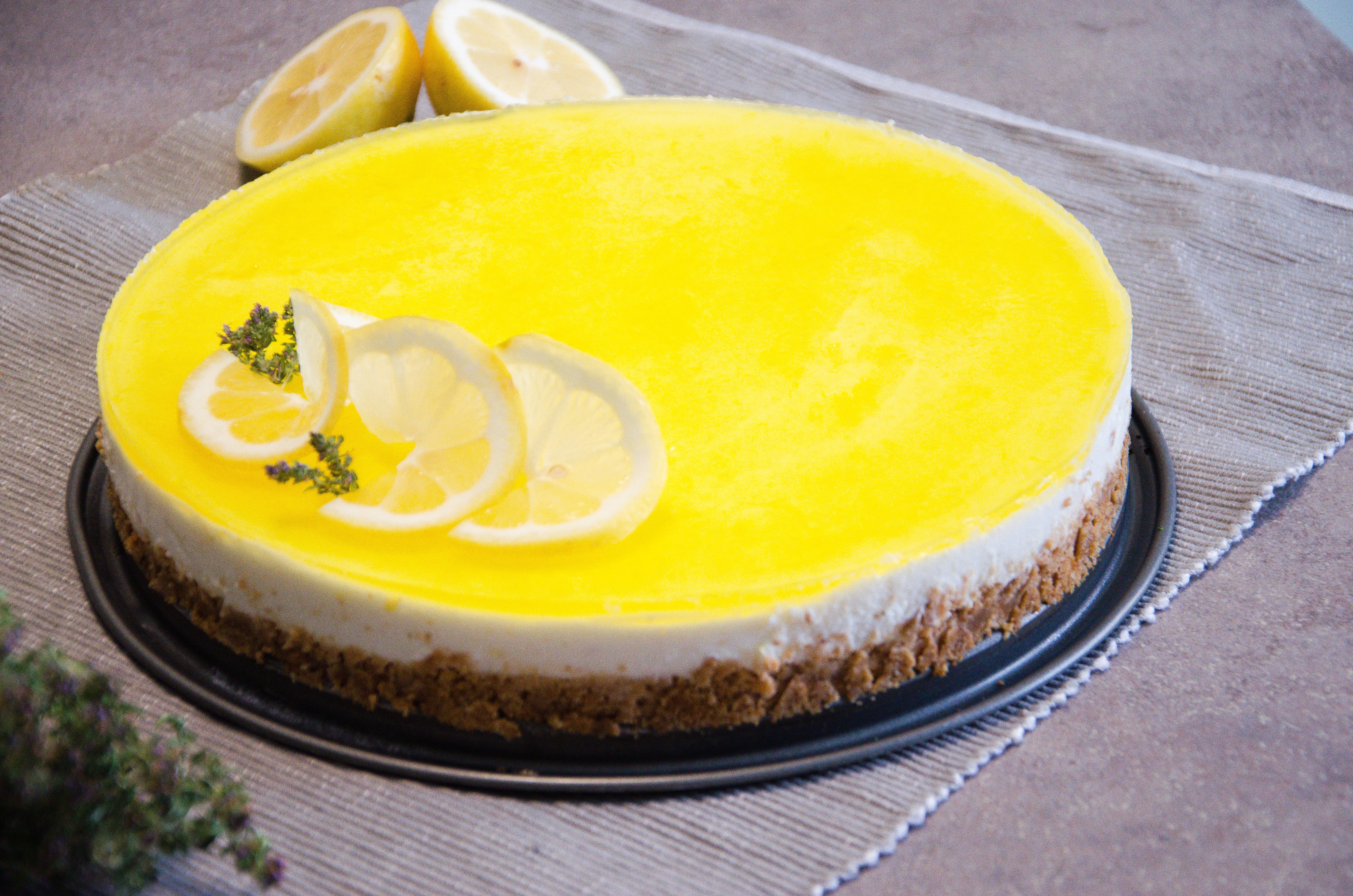 CHEESECAKE AL LIMONE