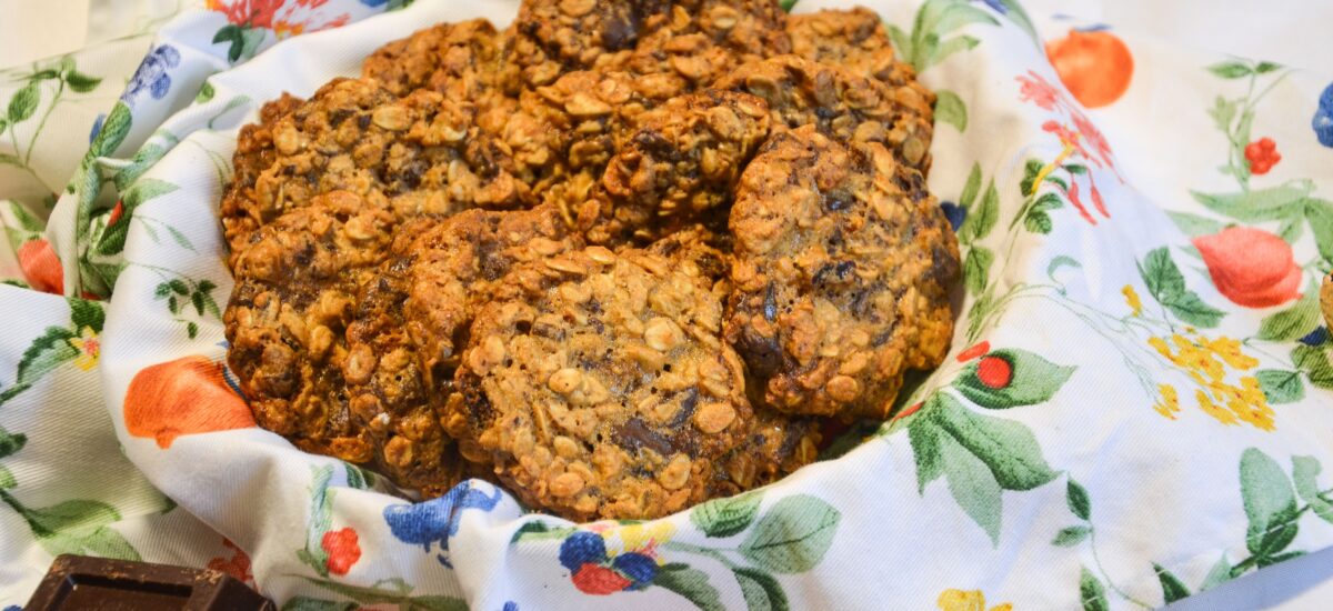 Biscotti al burro di arachidi e fiocchi d’avena