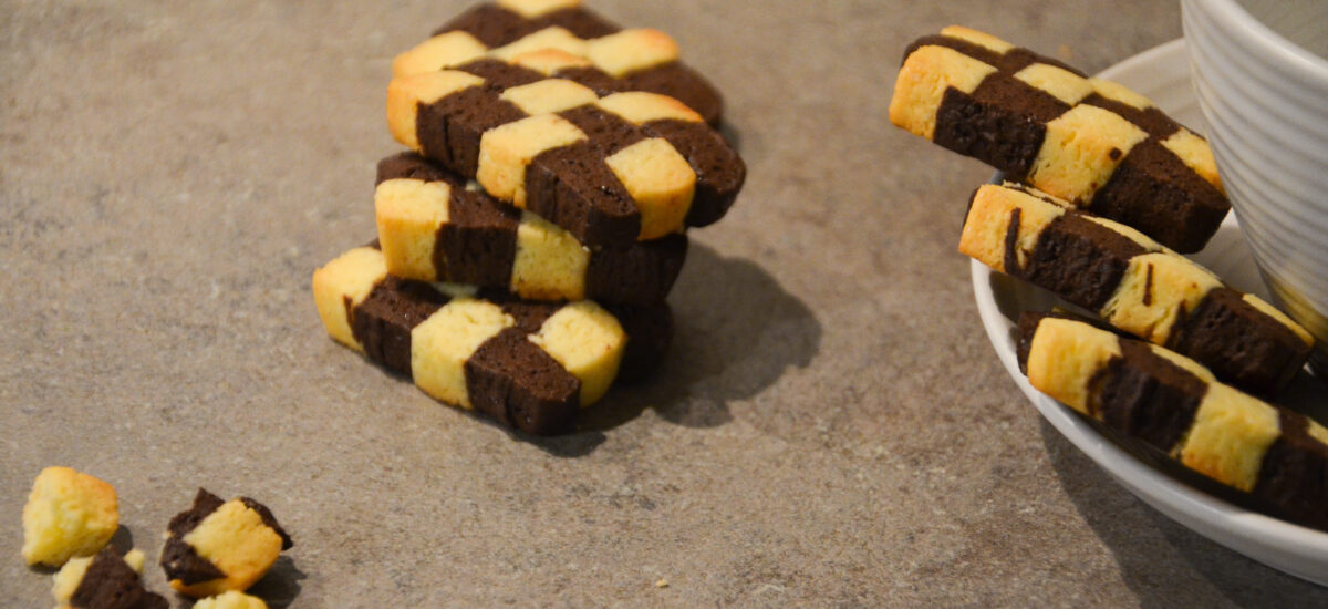 Biscotti a scacchi